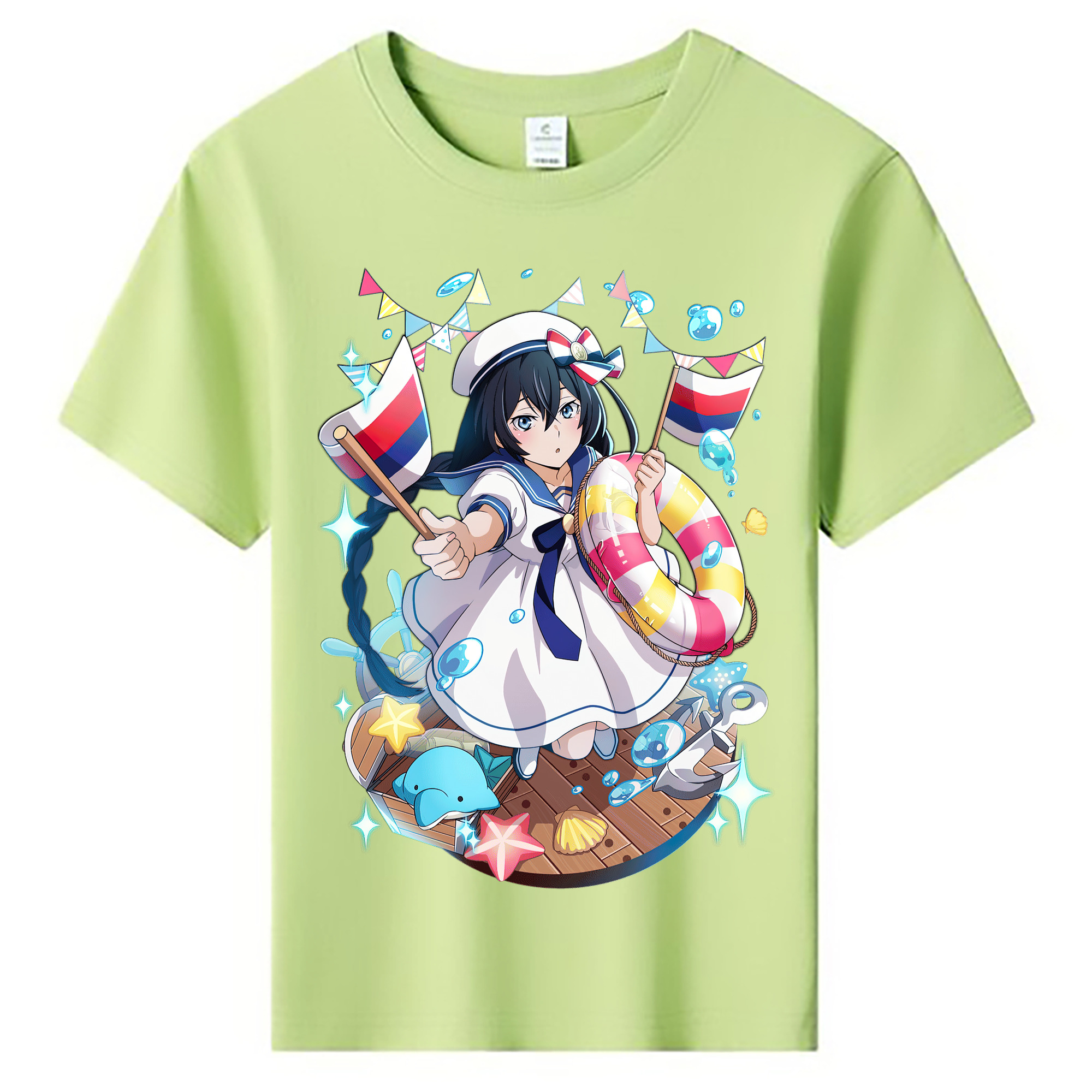 （画像用） 文豪ストレイドッグス Bungo Stray Dogs 綿100％キッズTシャツ（フロントプリント）